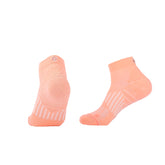 Quarter Cotton Running Socks for women | Dynamic Stripes Soft Hues